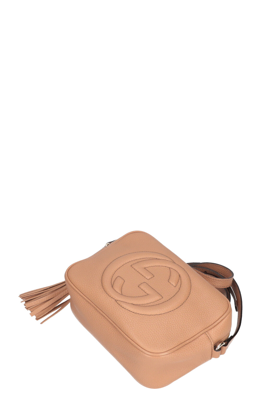 GUCCI Soho Disco Bag Beige