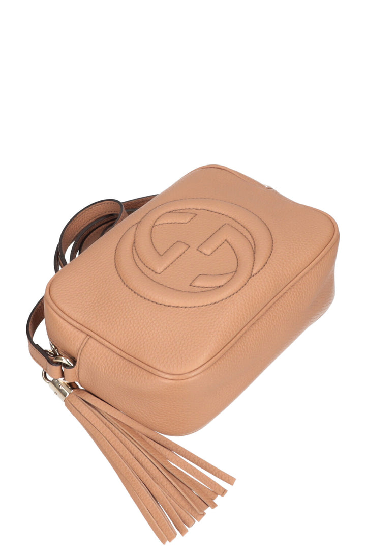 GUCCI Soho Disco Bag Beige