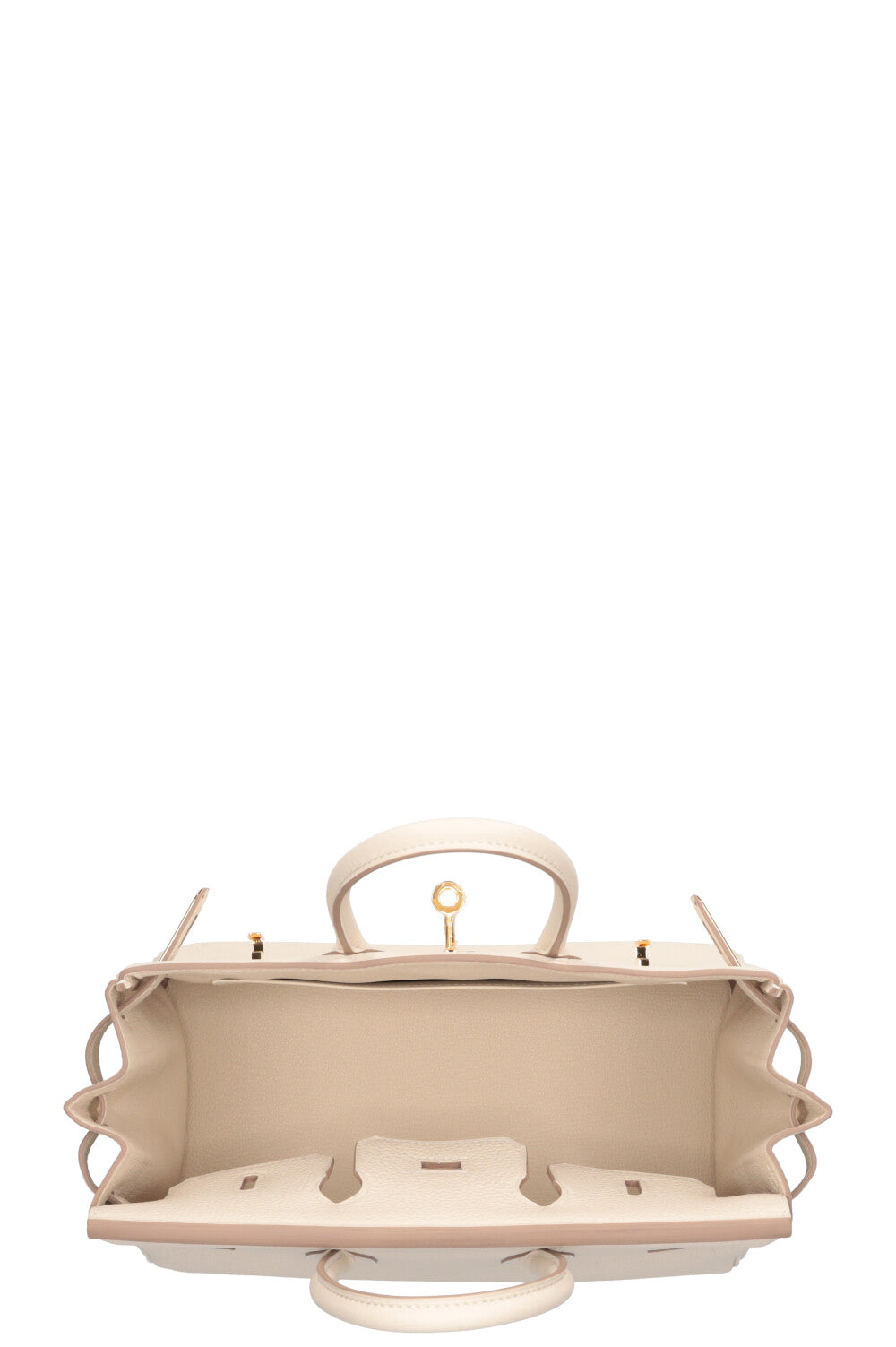 HERMÈS Birkin 25 Togo Craie