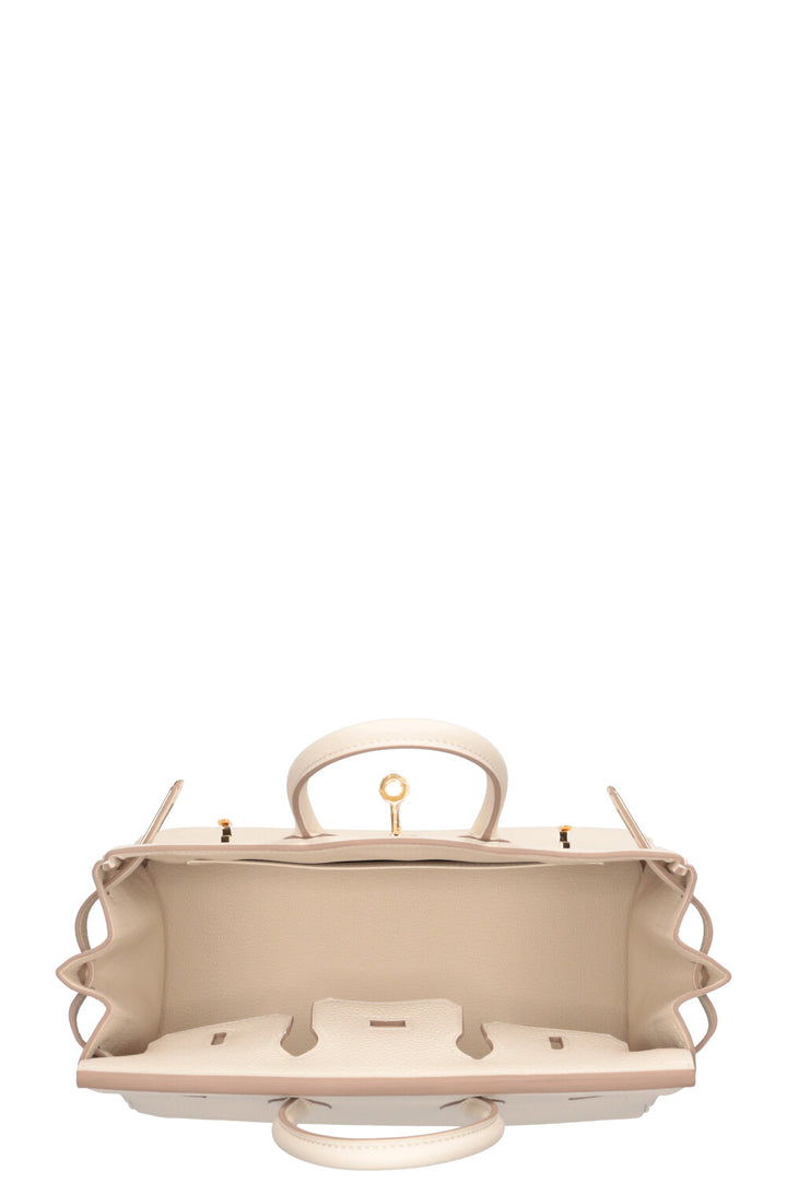 HERMÈS Birkin 25 Togo Craie