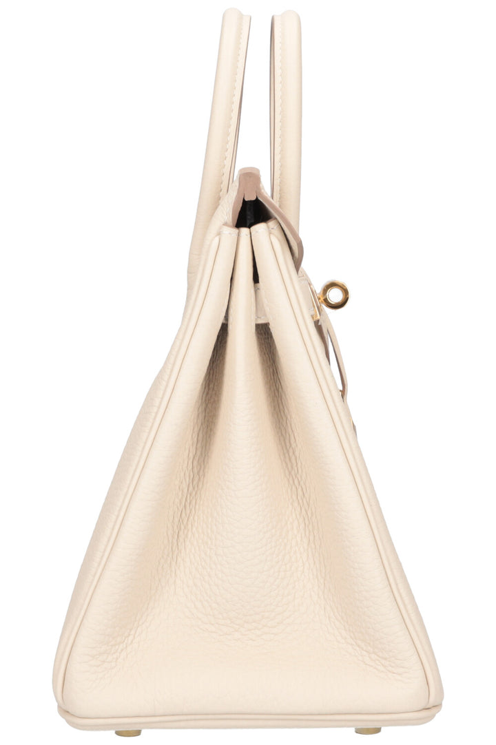 HERMÈS Birkin 25 Togo Craie