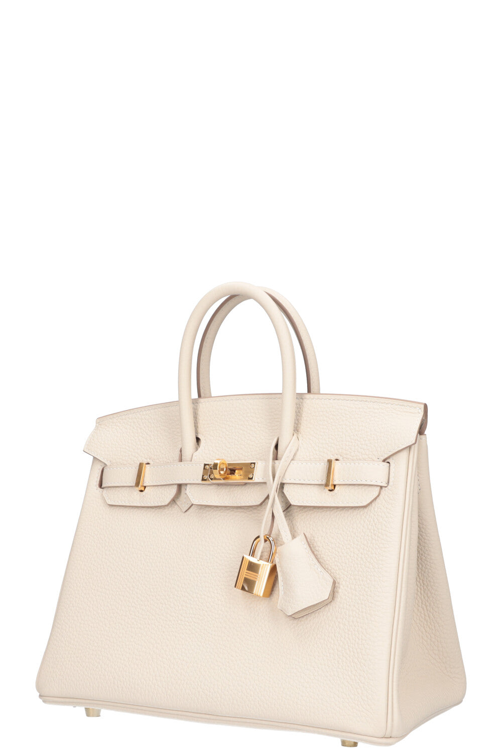 HERMÈS Birkin 25 Togo Craie