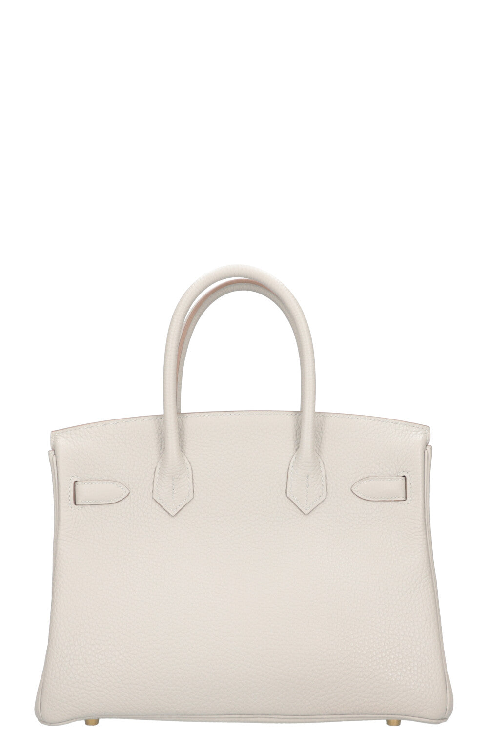 HERMÈS Birkin 30 Clemence Gris Pearl