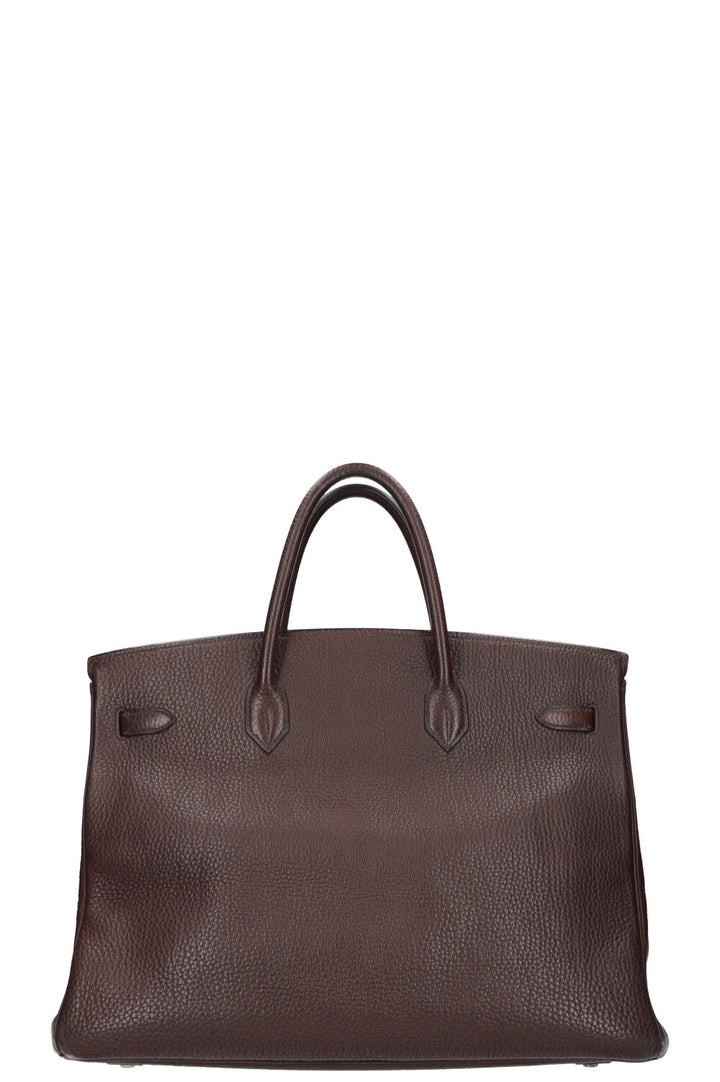 HERMÈS Birkin 40 Togo Marron Fonce