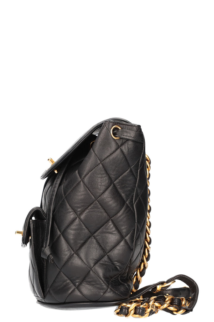 CHANEL Duma Backpack Black