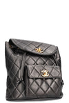 CHANEL Duma Backpack Black