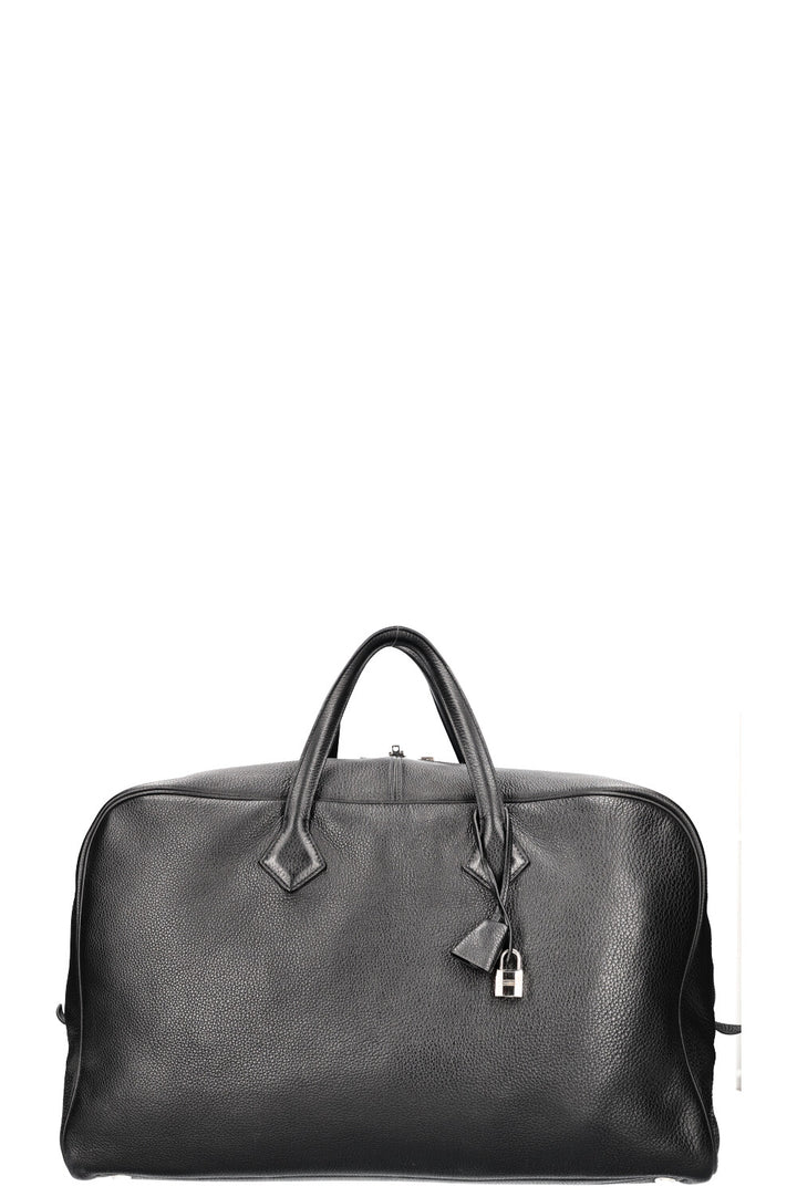 HERMÈS Victoria II 50 Clemence Noir