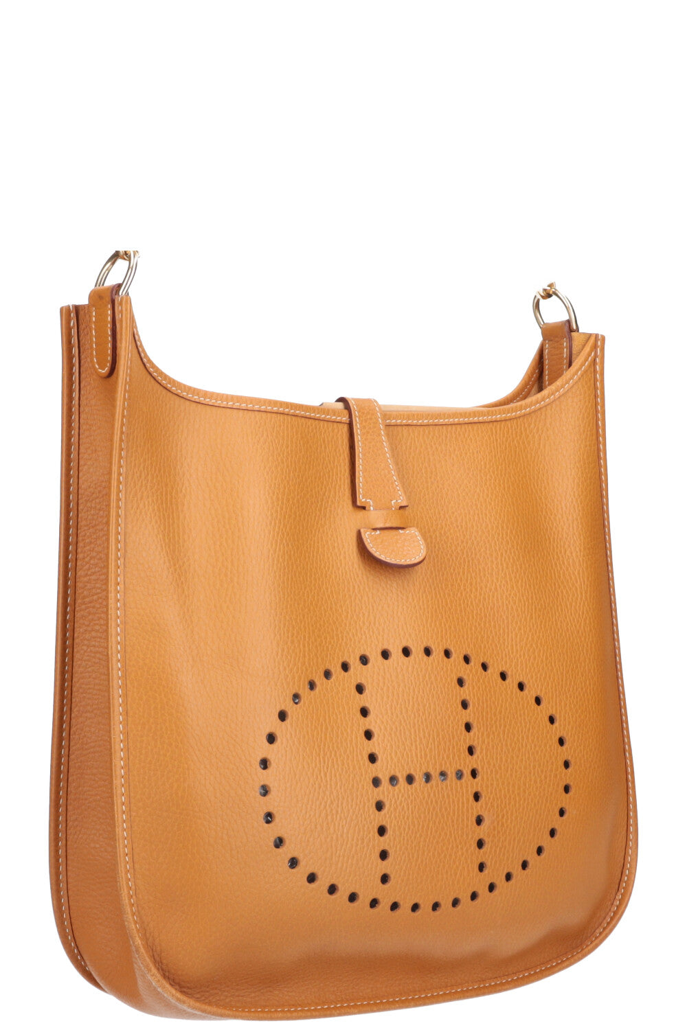 HERMÈS Evelyne Clemence Gold GM