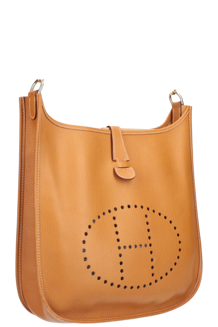 HERMÈS Evelyne Clemence Gold GM
