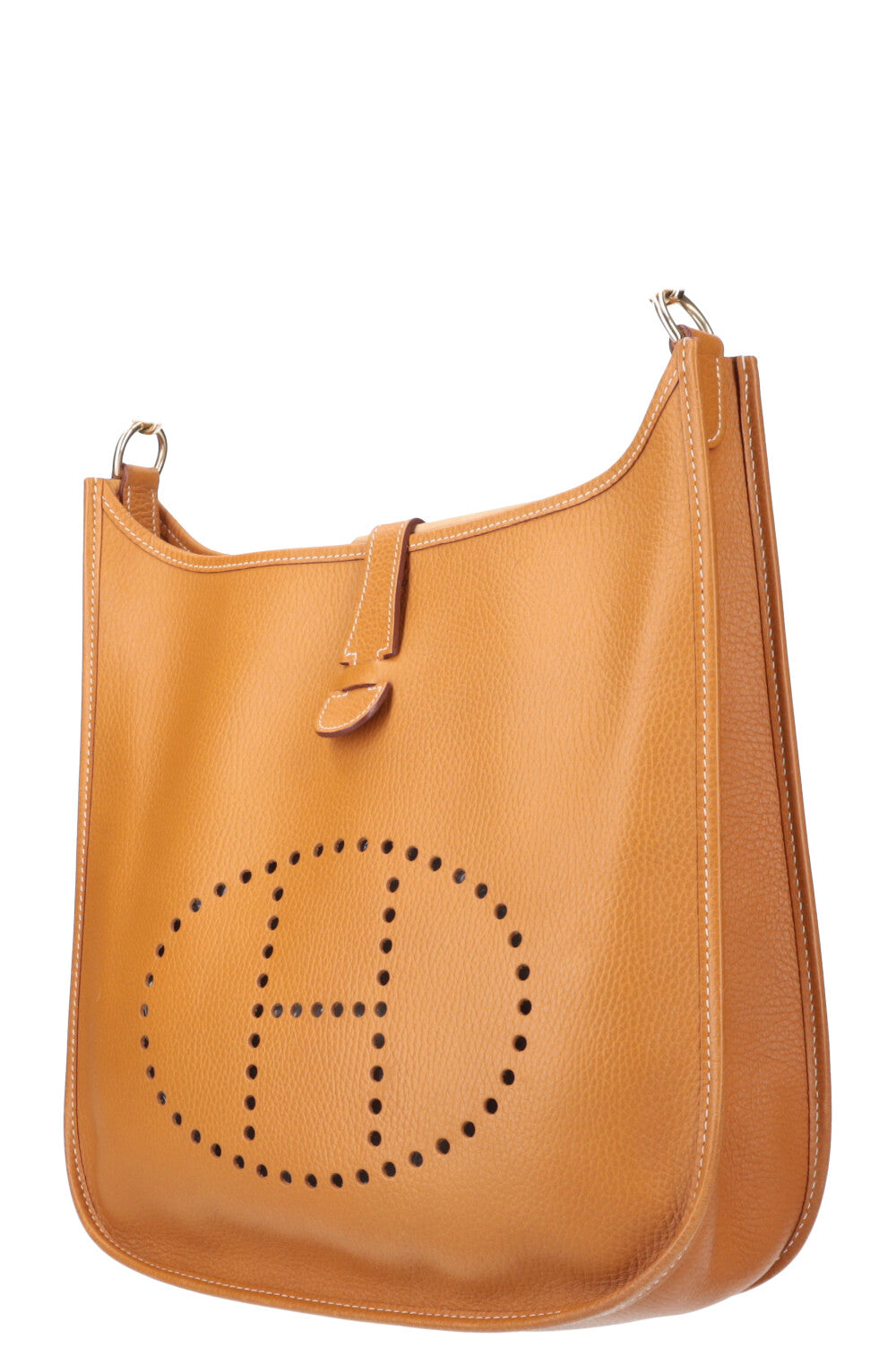HERMÈS Evelyne Clemence Gold GM