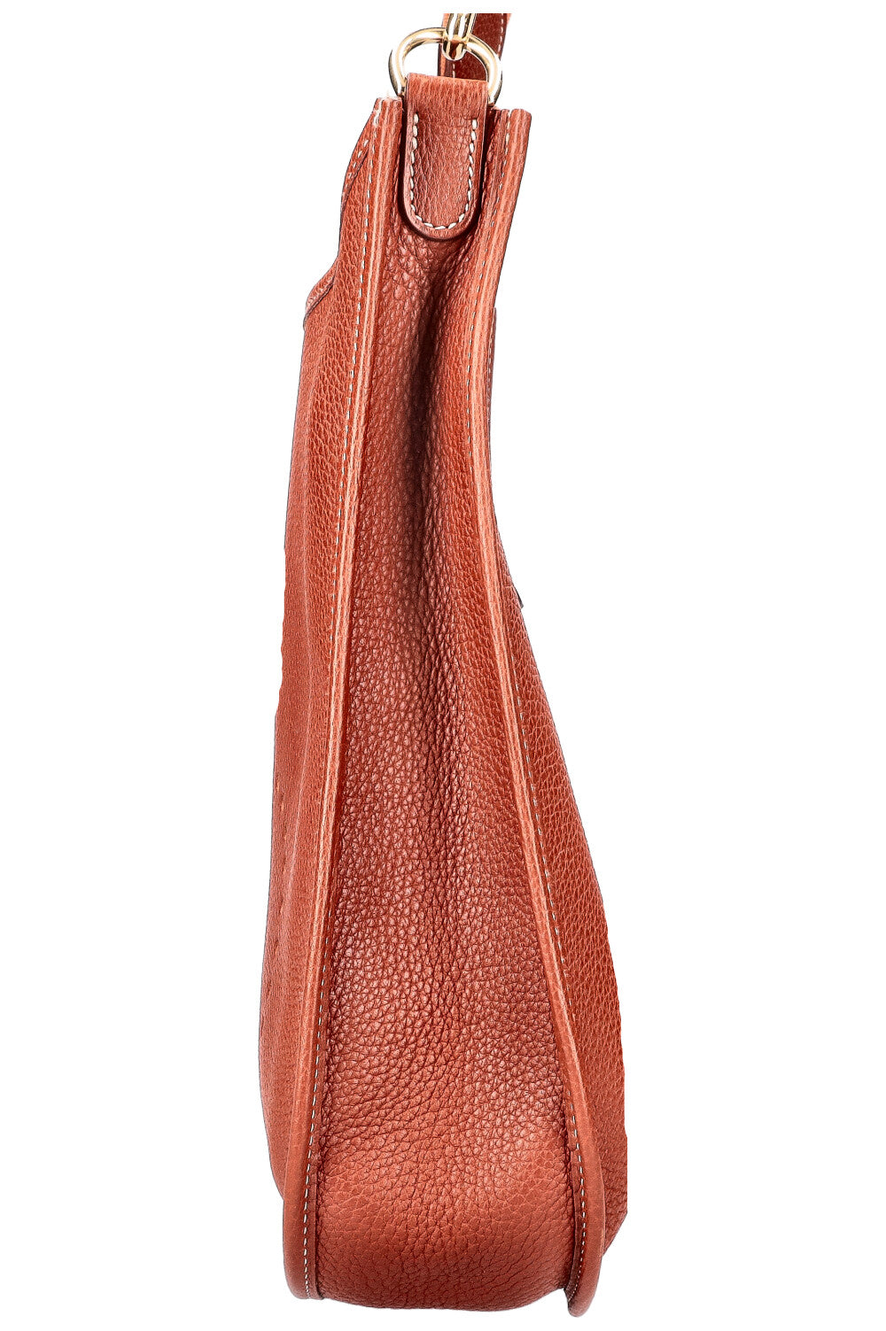 HERMÈS Evelyne GM Clemence  Cognac