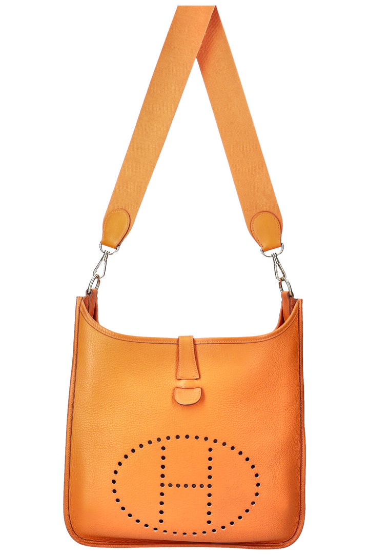 Hermès Evelyne GM Clemence Orange