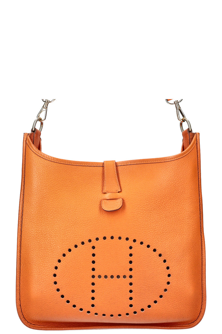 HERMÈS Evelyne GM Clemence Orange
