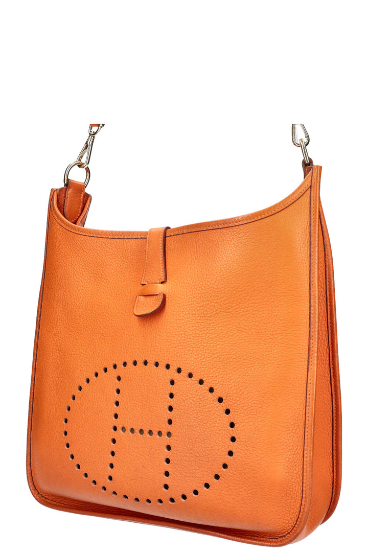 HERMÈS Evelyne GM Clemence Orange