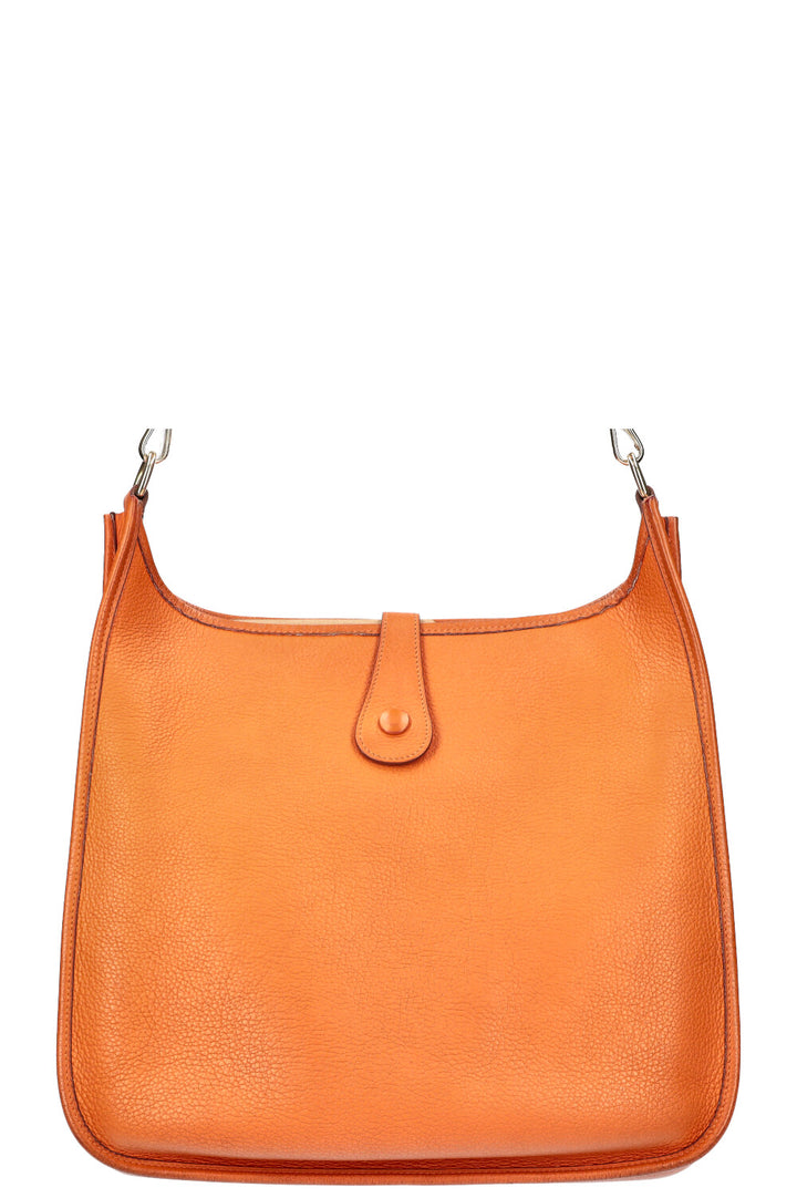 HERMÈS Evelyne GM Clemence Orange