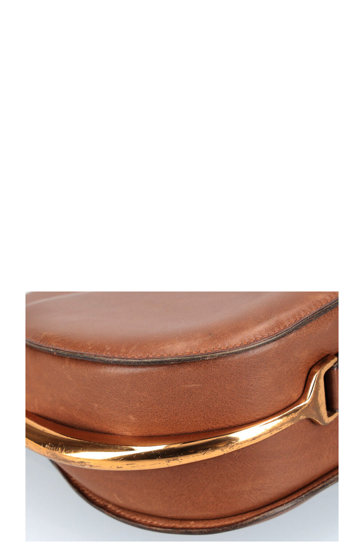 HERMÈS Passe-Guide Bag Box Calfskin Brown