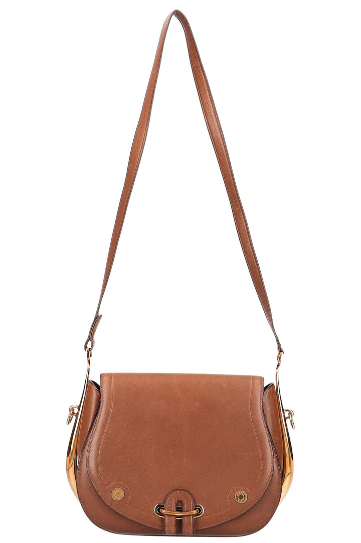 HERMÈS Passe-Guide Bag Box Calfskin Brown