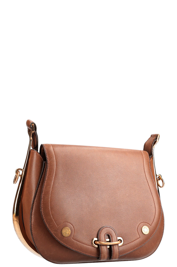 HERMÈS Passe-Guide Bag Box Calfskin Brown