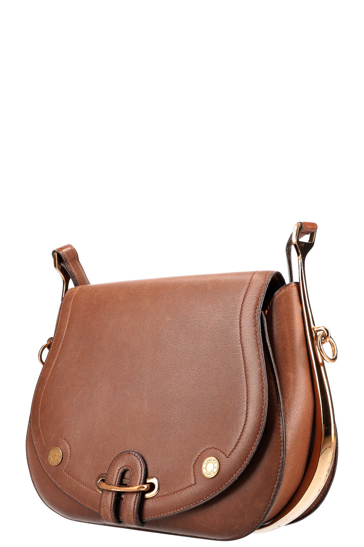 HERMÈS Passe-Guide Bag Box Calfskin Brown