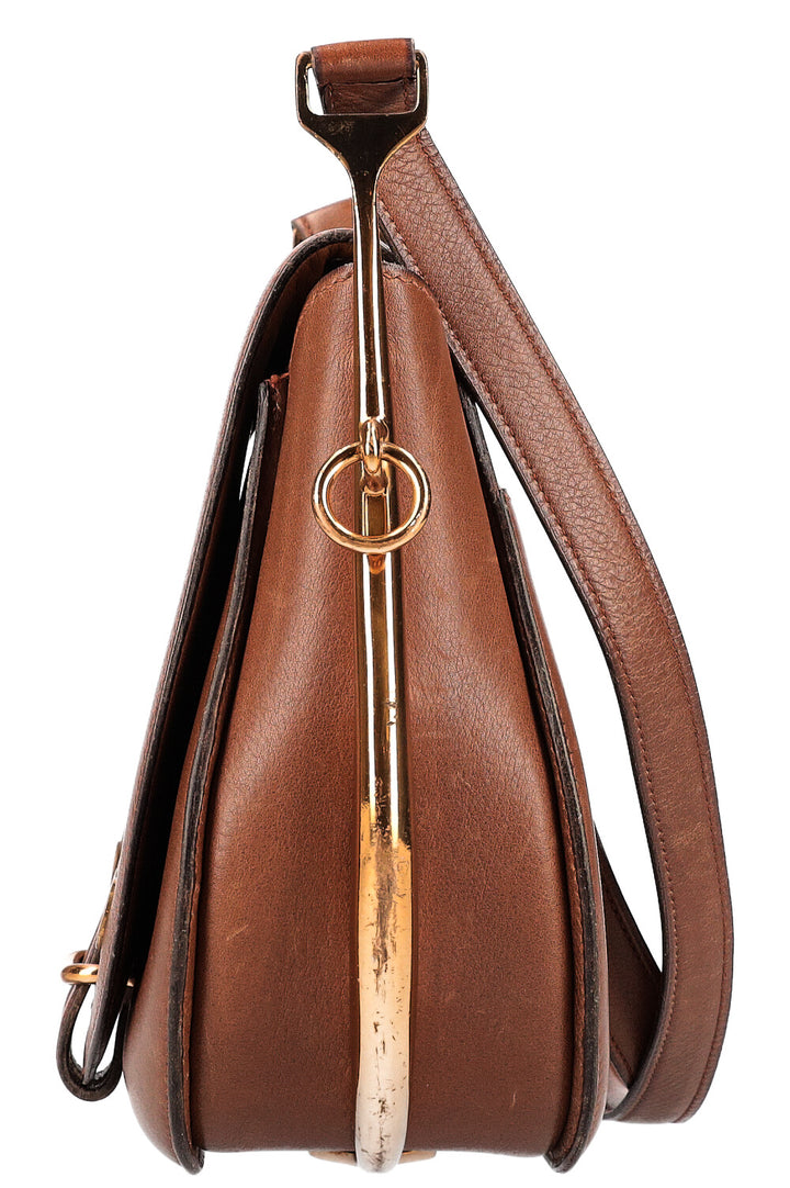 HERMÈS Passe-Guide Bag Box Calfskin Brown