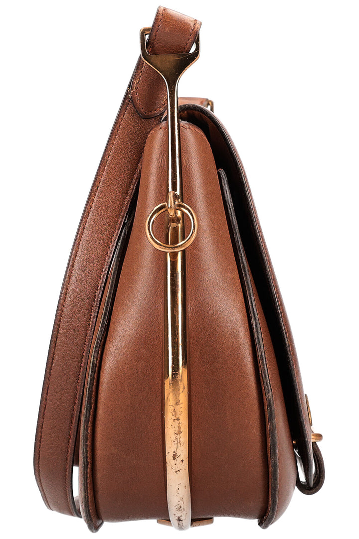 HERMÈS Passe-Guide Bag Box Calfskin Brown