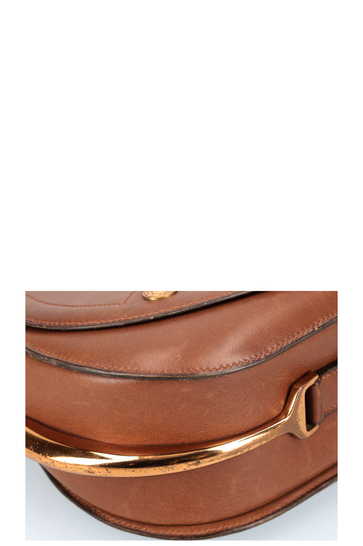 HERMÈS Passe-Guide Bag Box Calfskin Brown