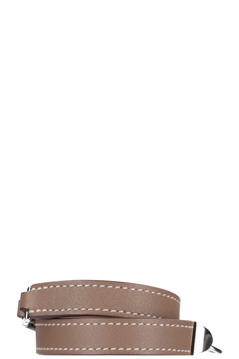 HERMÈS Rivale Double Tour Bracelet Étoupe