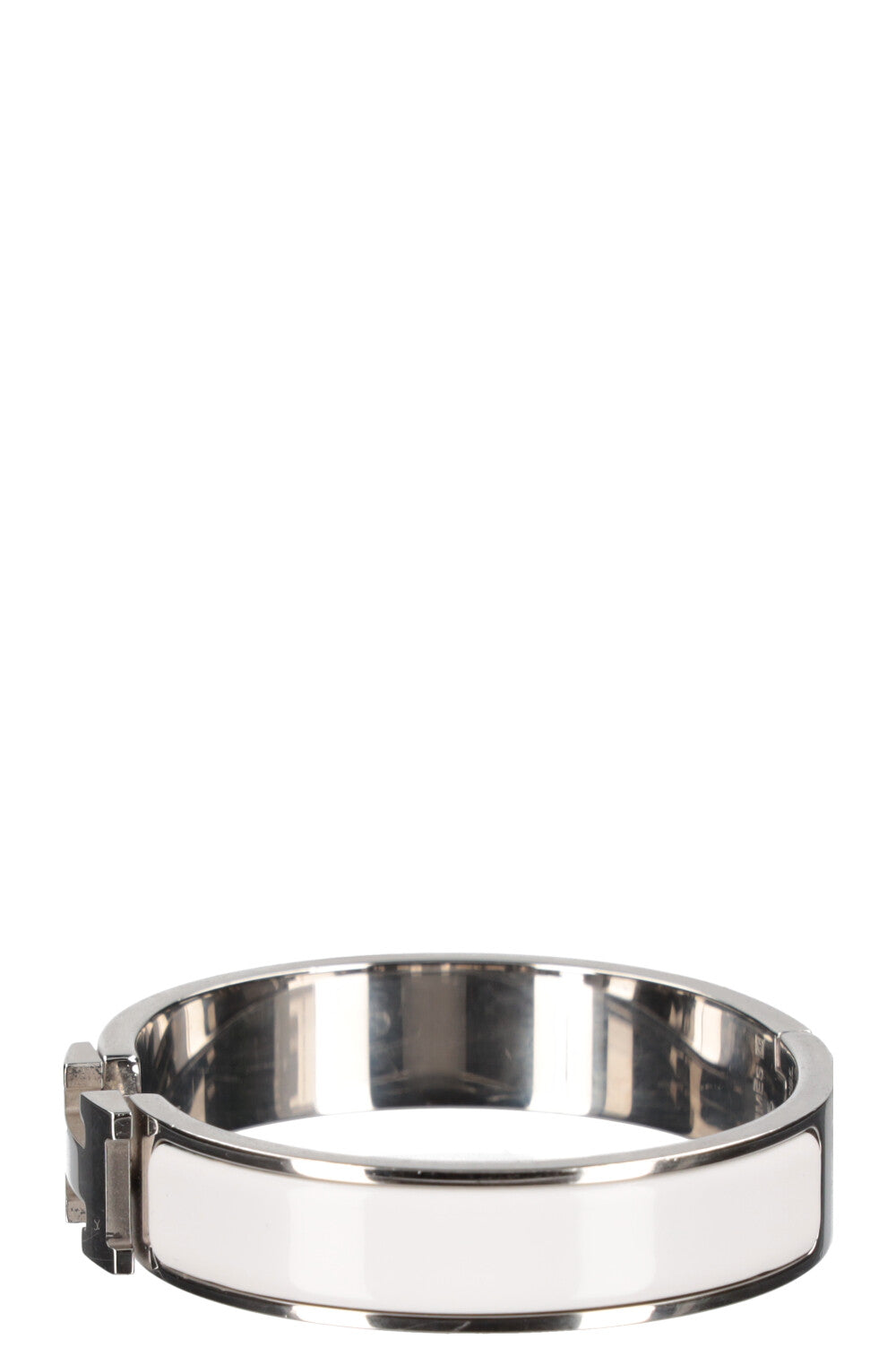 HERMÈS Bracelet Clic H Blanc