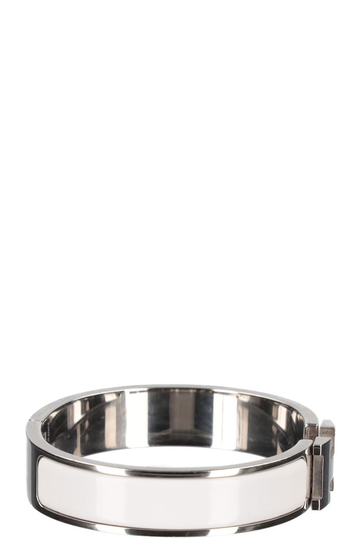 HERMÈS Bracelet Clic H Blanc