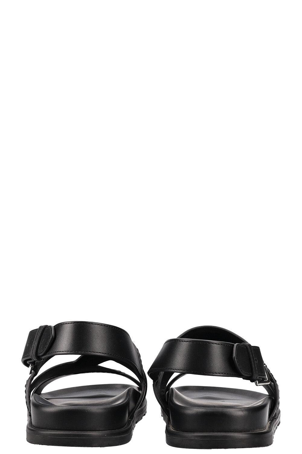 HERMÈS Delphes Sandals Black