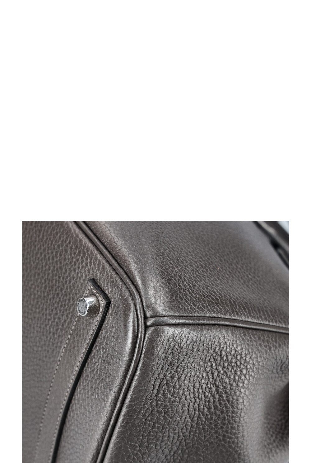 HERMÈS Birkin 35 Clemence Graphite