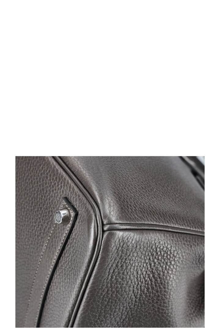 HERMÈS Birkin 35 Clemence Graphite