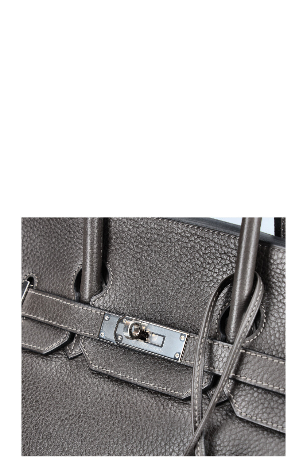 HERMÈS Birkin 35 Clemence Graphite