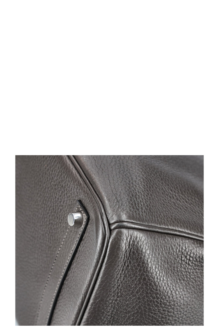 HERMÈS Birkin 35 Clemence Graphite