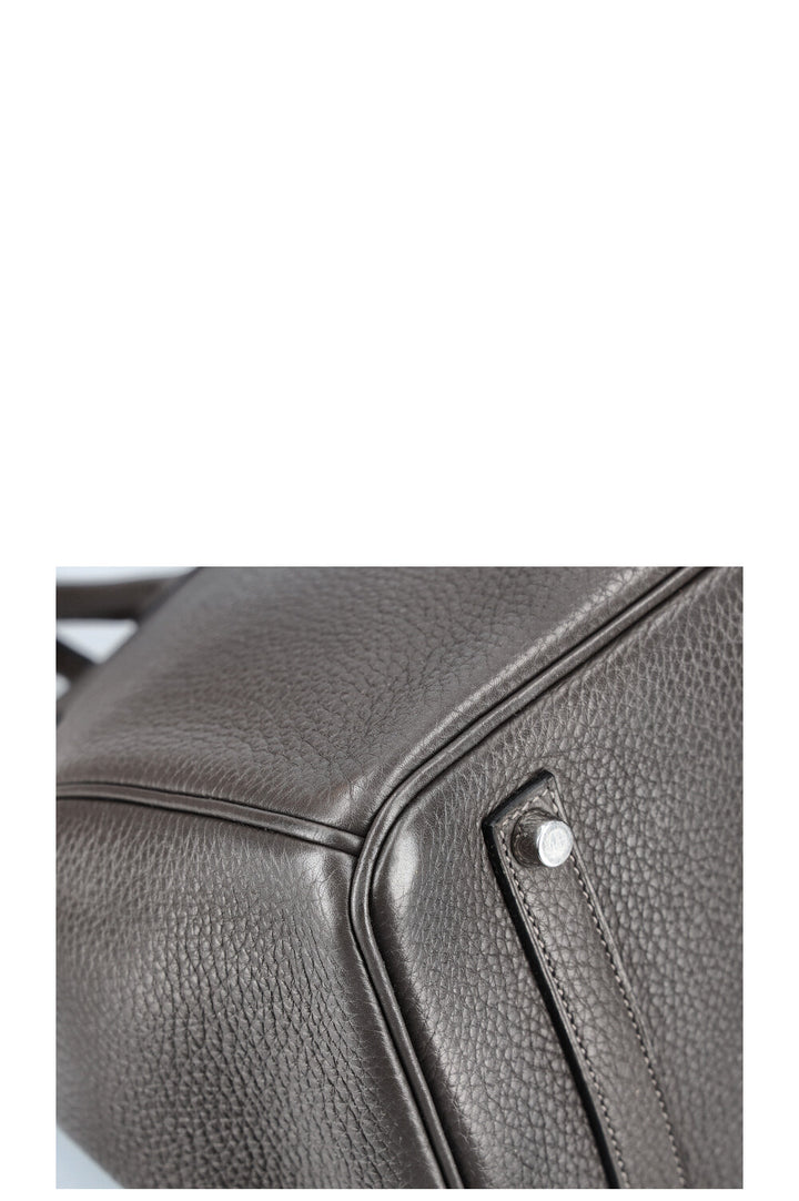 HERMÈS Birkin 35 Clemence Graphite