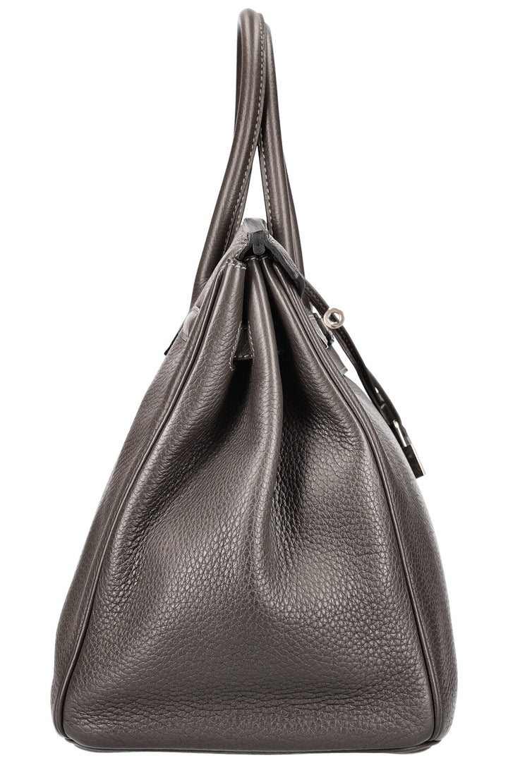 HERMÈS Birkin 35 Clemence Graphite
