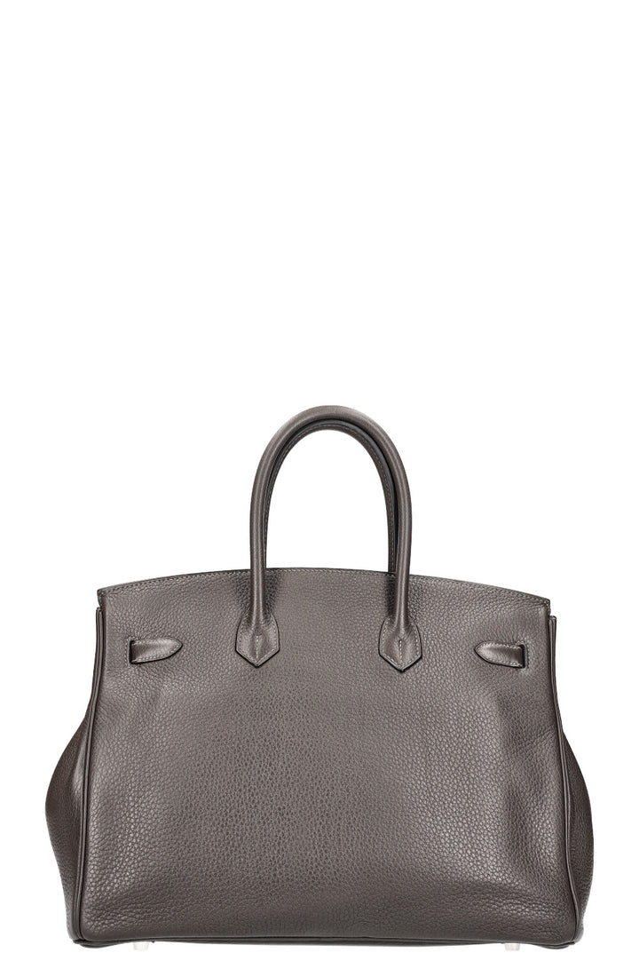 HERMÈS Birkin 35 Clemence Graphite