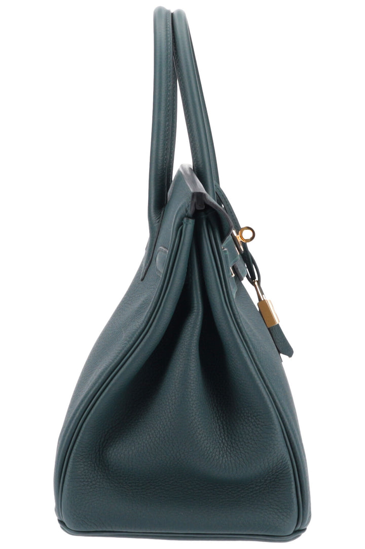 HERMÈS Birkin 30 Togo Vert Cyprès