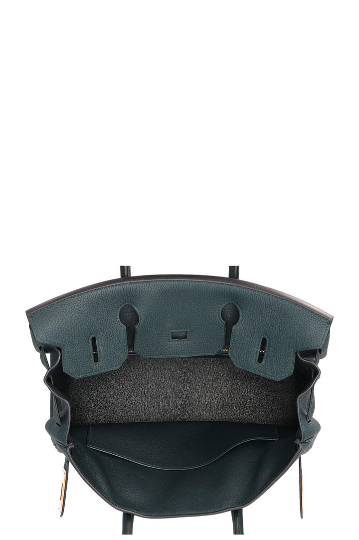HERMÈS Birkin 30 Togo Vert Cyprès