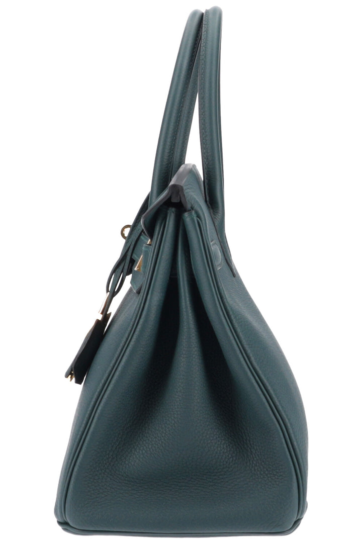 HERMÈS Birkin 30 Togo Vert Cyprès