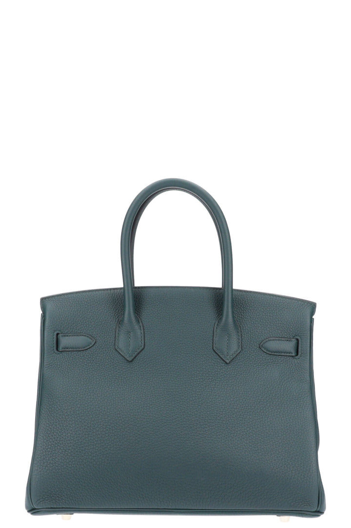 HERMÈS Birkin 30 Togo Vert Cyprès