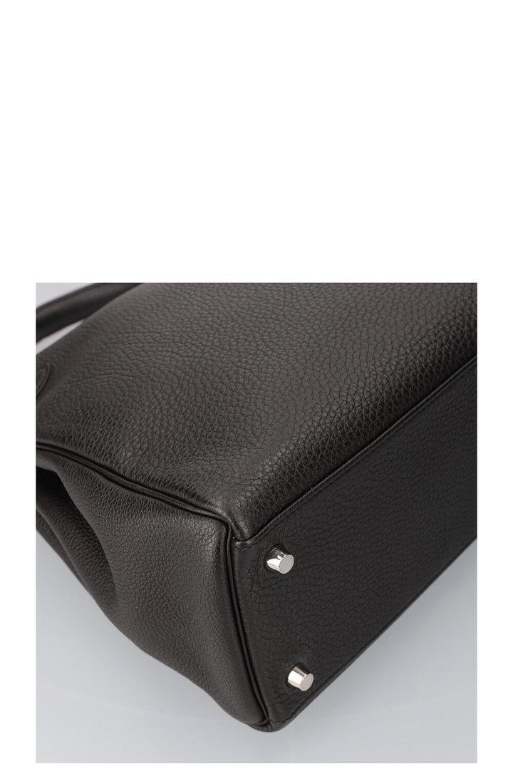 HERMÈS Kelly 32 Togo Black 2007