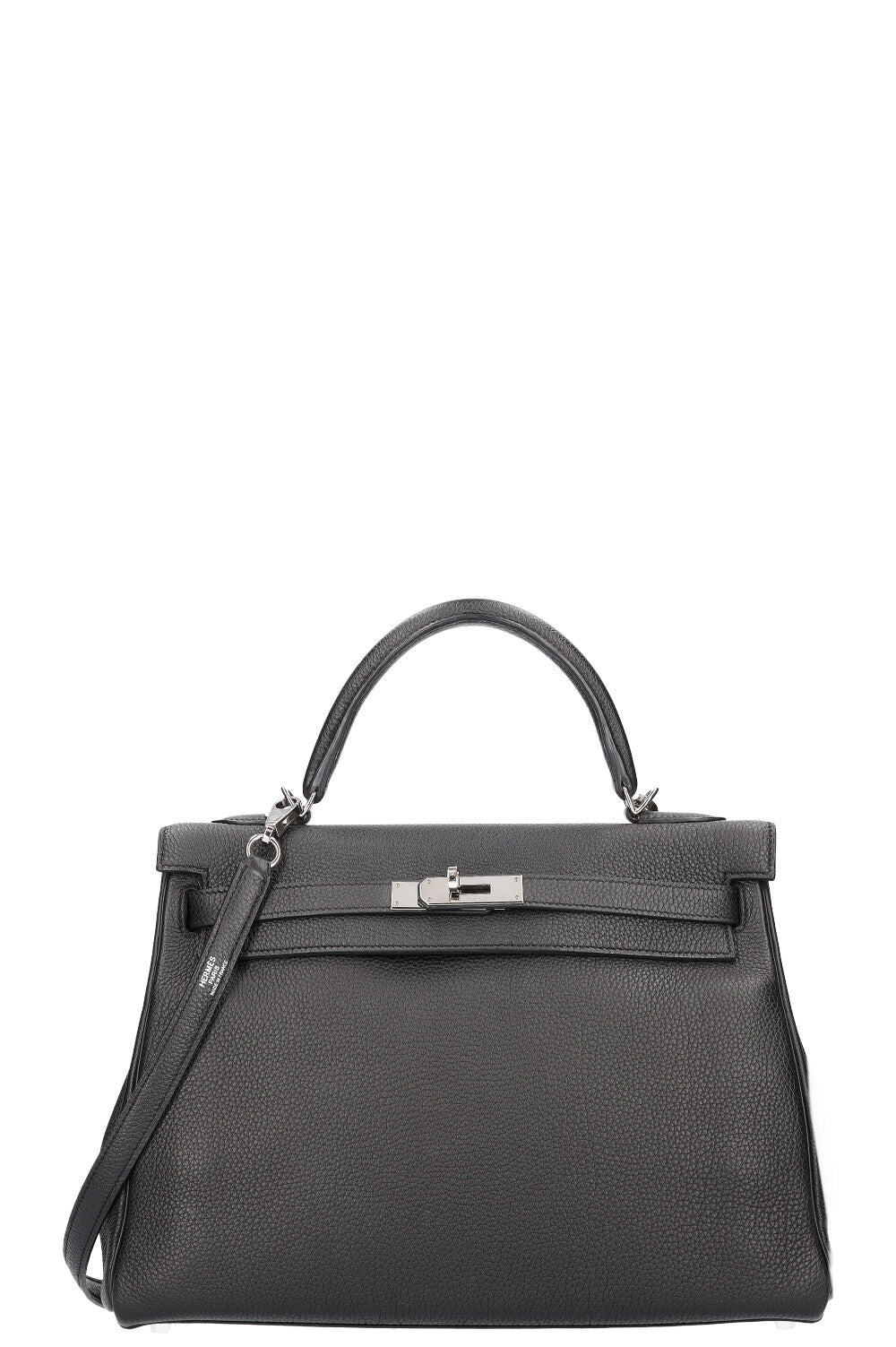 HERMÈS Kelly 32 Togo Black 2007