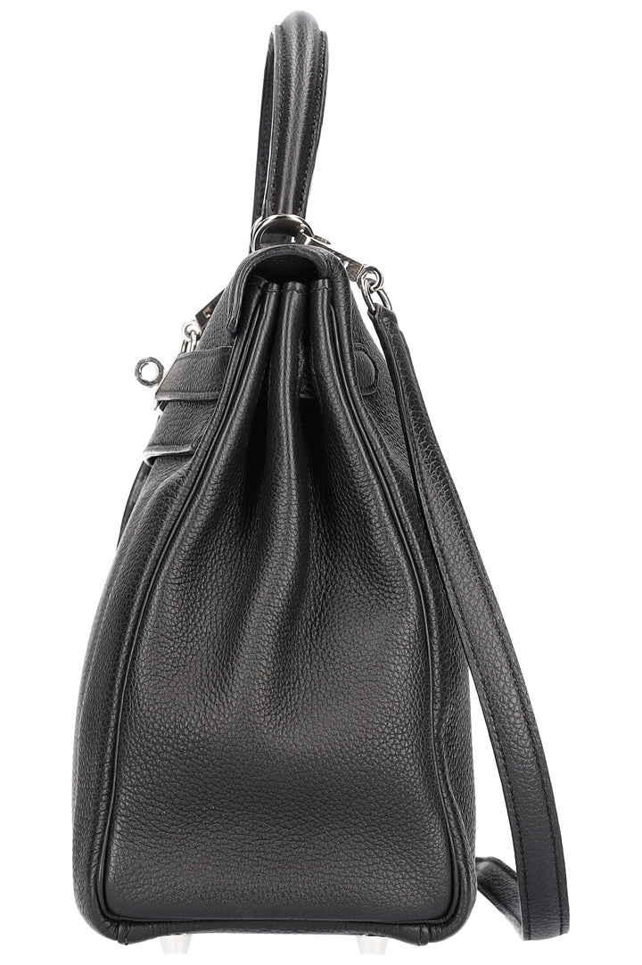 HERMÈS Kelly 32 Togo Black 2007