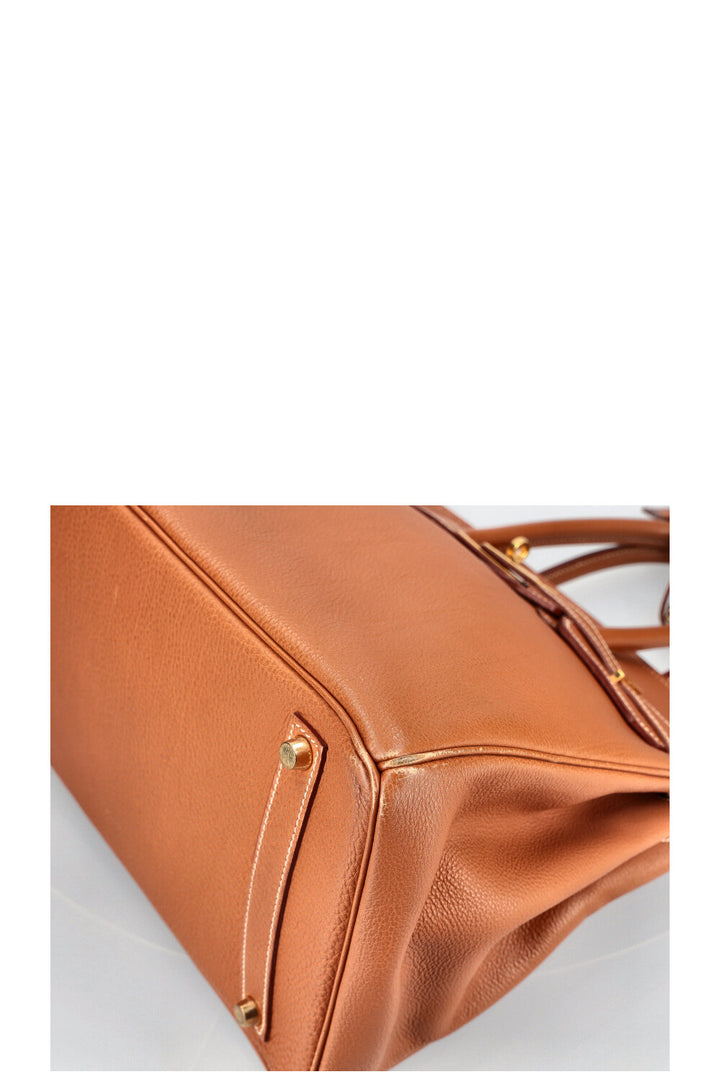 HERMÈS Birkin 35 Togo Gold 1998