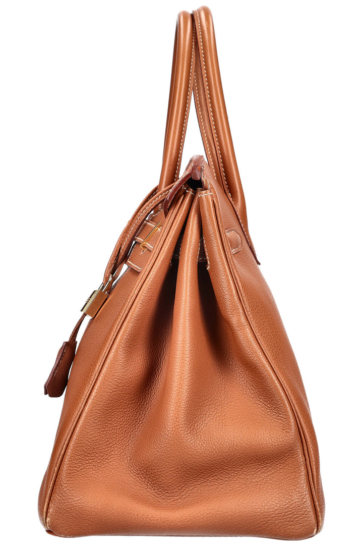 HERMÈS Birkin 35 Togo Gold 1998