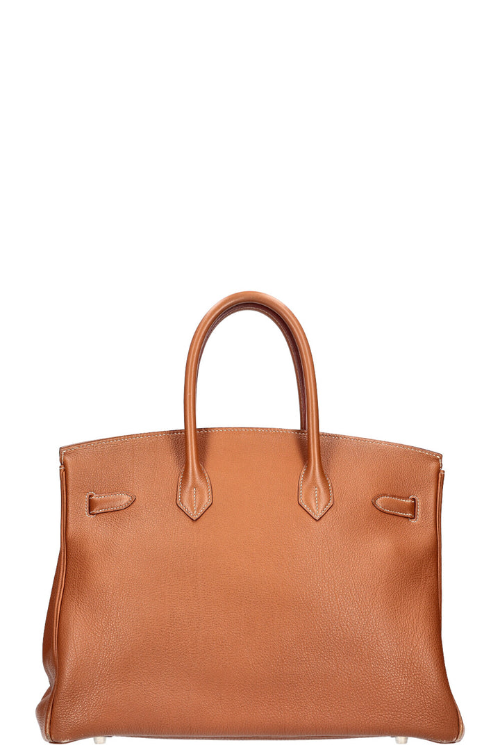 HERMÈS Birkin 35 Togo Gold 1998