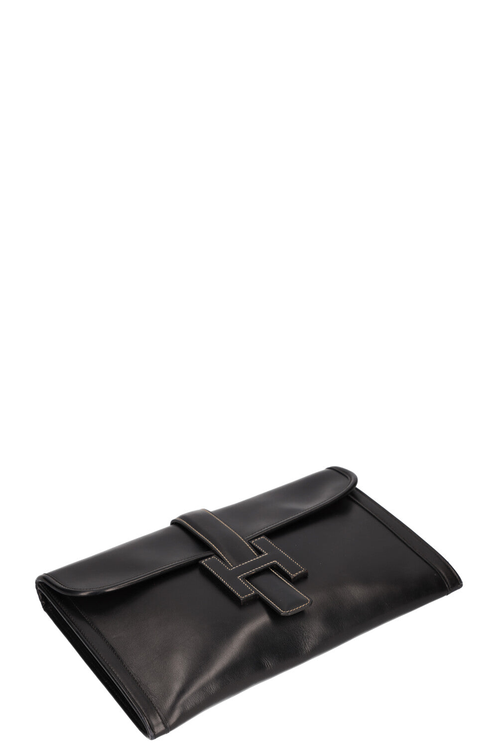 HERMES Jige Clutch Box Black