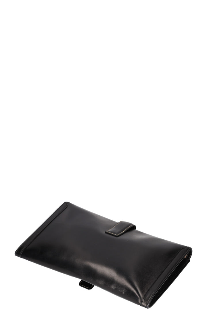 HERMES Jige Clutch Box Black