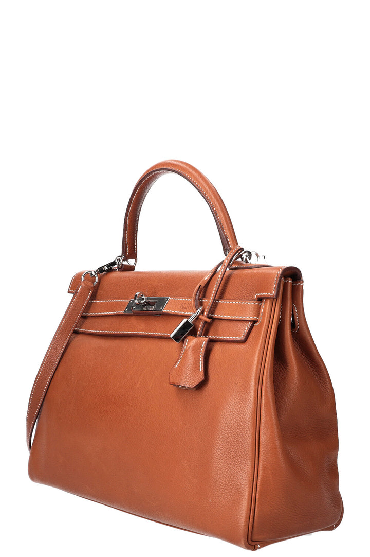 HERMÈS Kelly 32 Barenia Faubourg